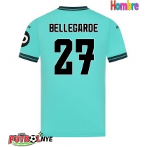 Camiseta Wolves Jean-Ricner Bellegarde #27 Visitante Equipación 2025-26 manga corta